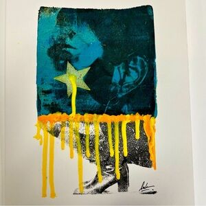 #378 med 9x12 Monoprint